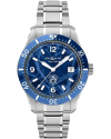 Montblanc Iced Sea Automatic Date Blue on steel (watches)